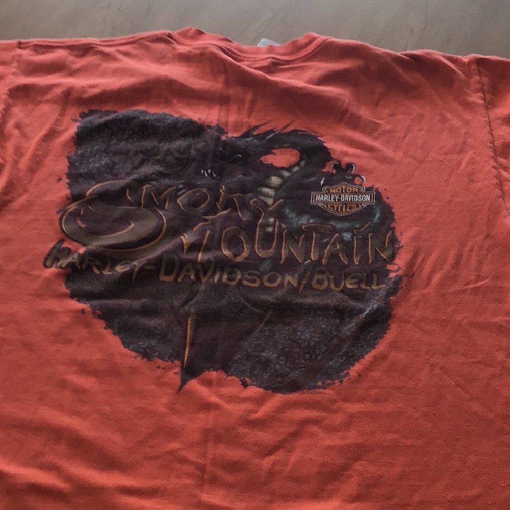 Harley Davidson Rode the Dragon Shirt